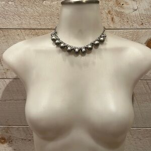 LIA SOPHIA Women’s Silvertone Pop The Bubbly Beaded Choker Necklace